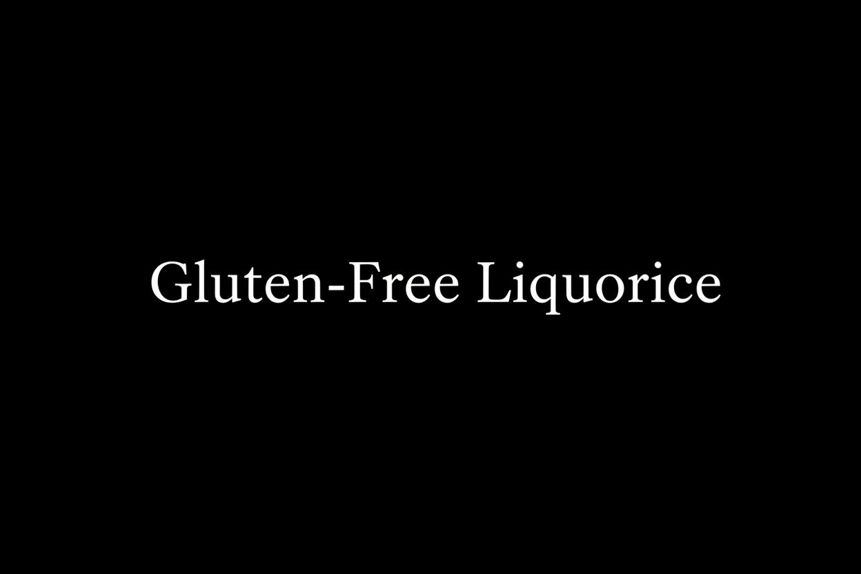 Gluten-Free Liquorice