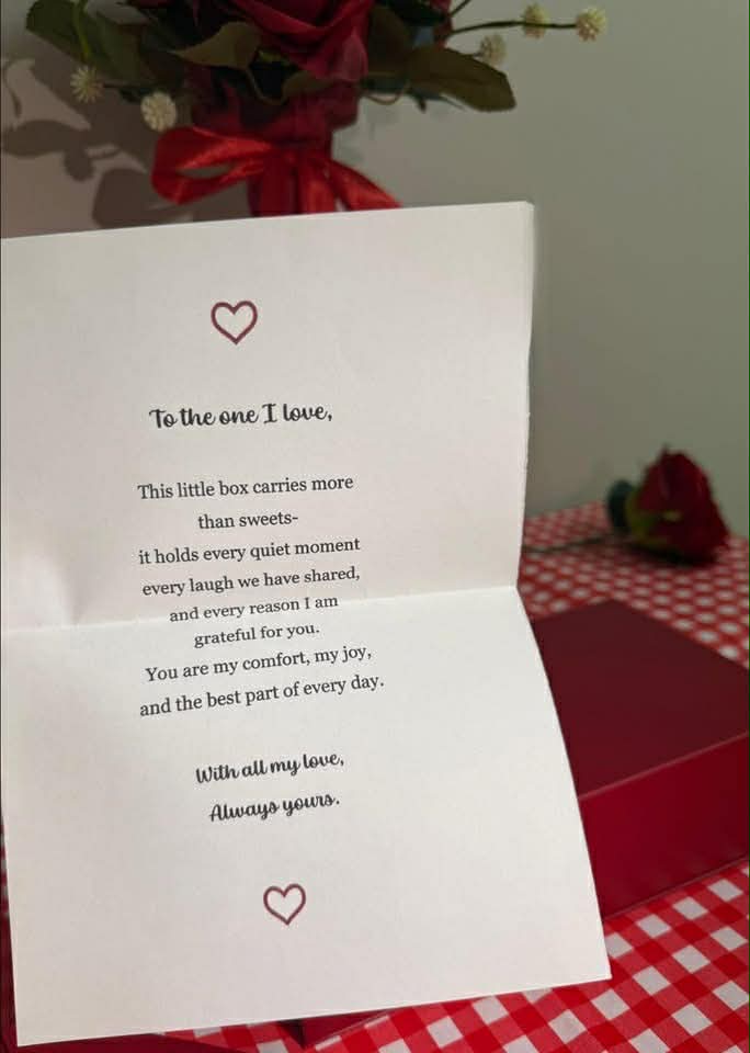 Valentine's Gift Sweet Box 🌹💌❤️