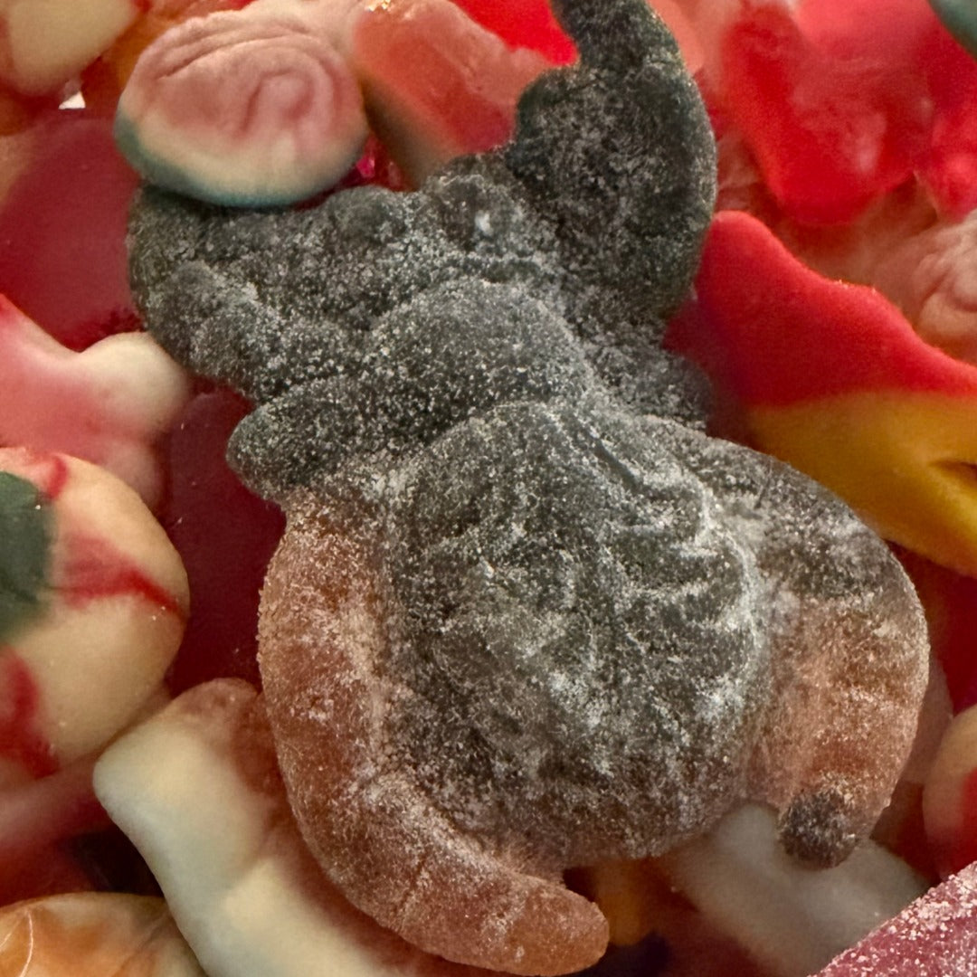 Halloween Monster Mix Tub – 2kg | Big Brains, Tarantulas & Spooky Gummies