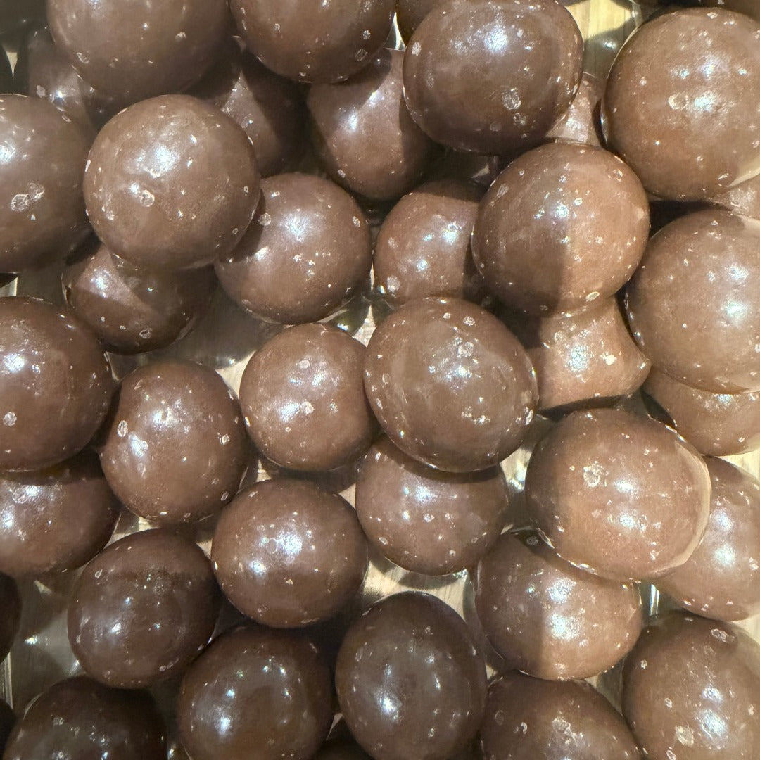 Dutch Chocolate Liquorice Balls - Quarter