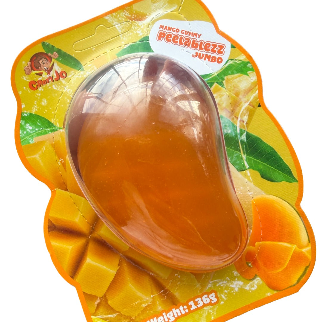 Crazy Jo Peelablezz – Jumbo Mango & Peach (136g)