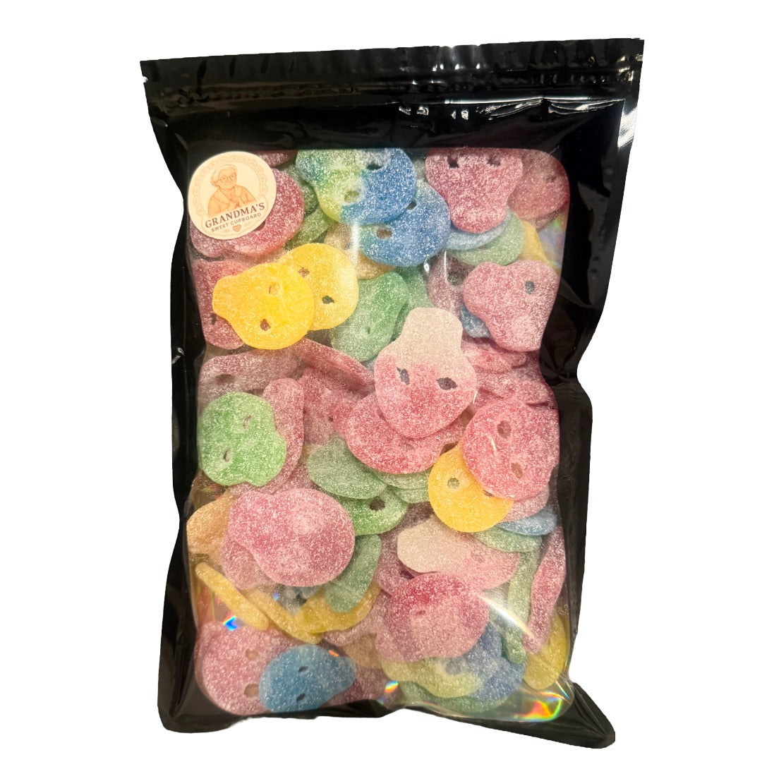 Grandma's Skull Mix – close-up of retro skull confectionery