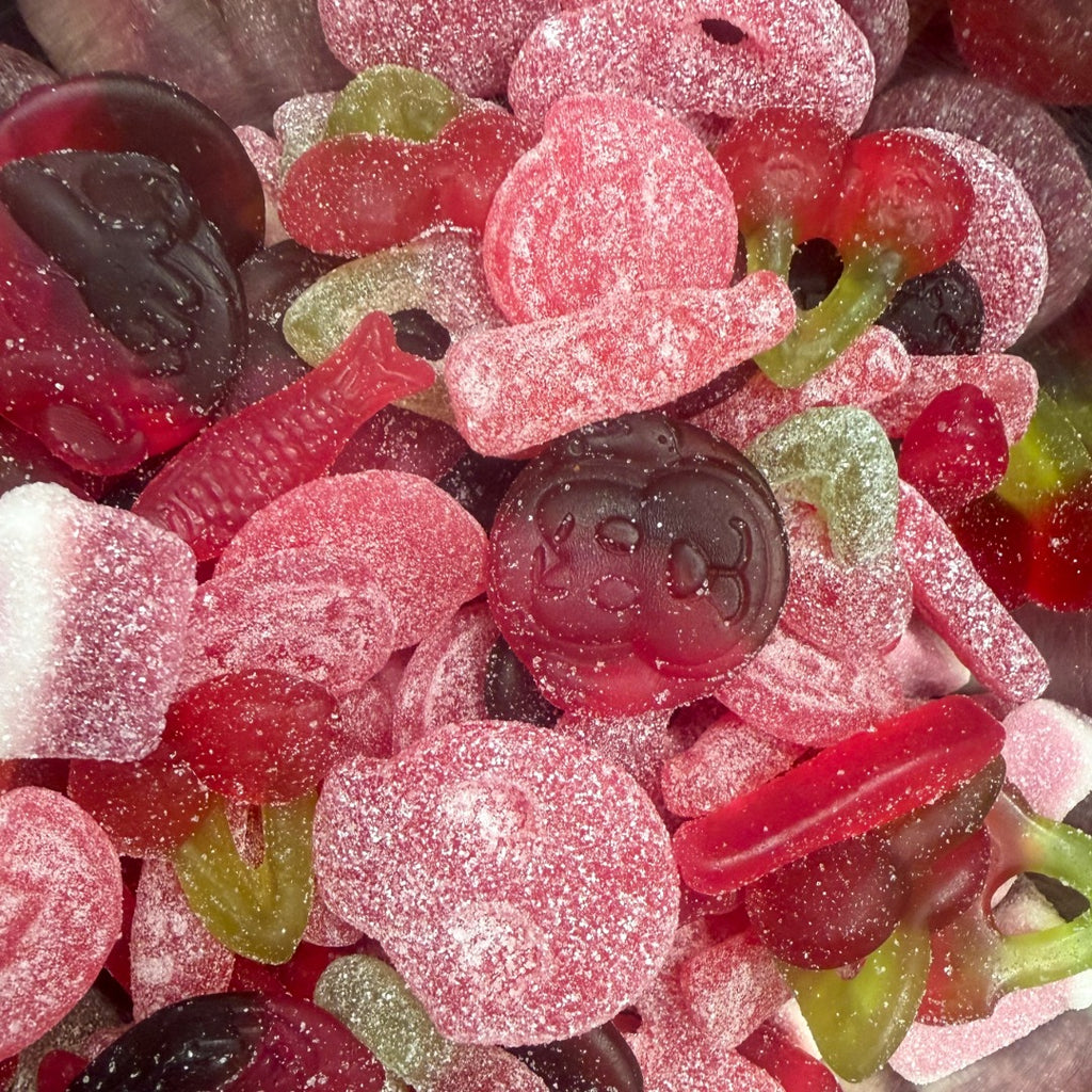 "Grandma's Cherry Mix – premium cherry sweets selection by Grandma's Sweet Cupboard"