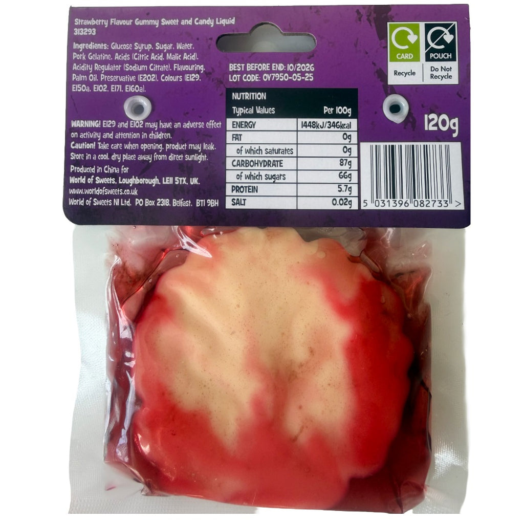 Zombie Brains – Strawberry Gummy Specimen