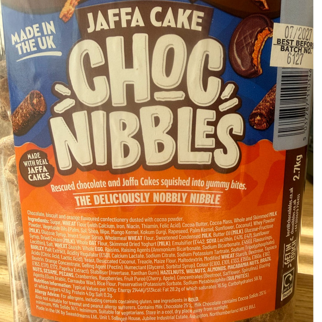 Orange Choc Nibbles
