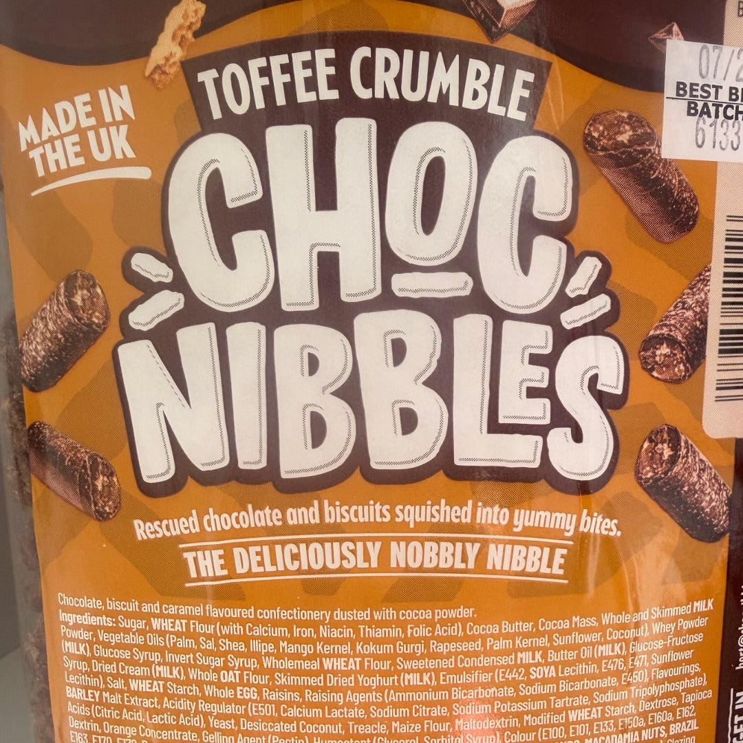 Toffee Crumble Choc Nibbles