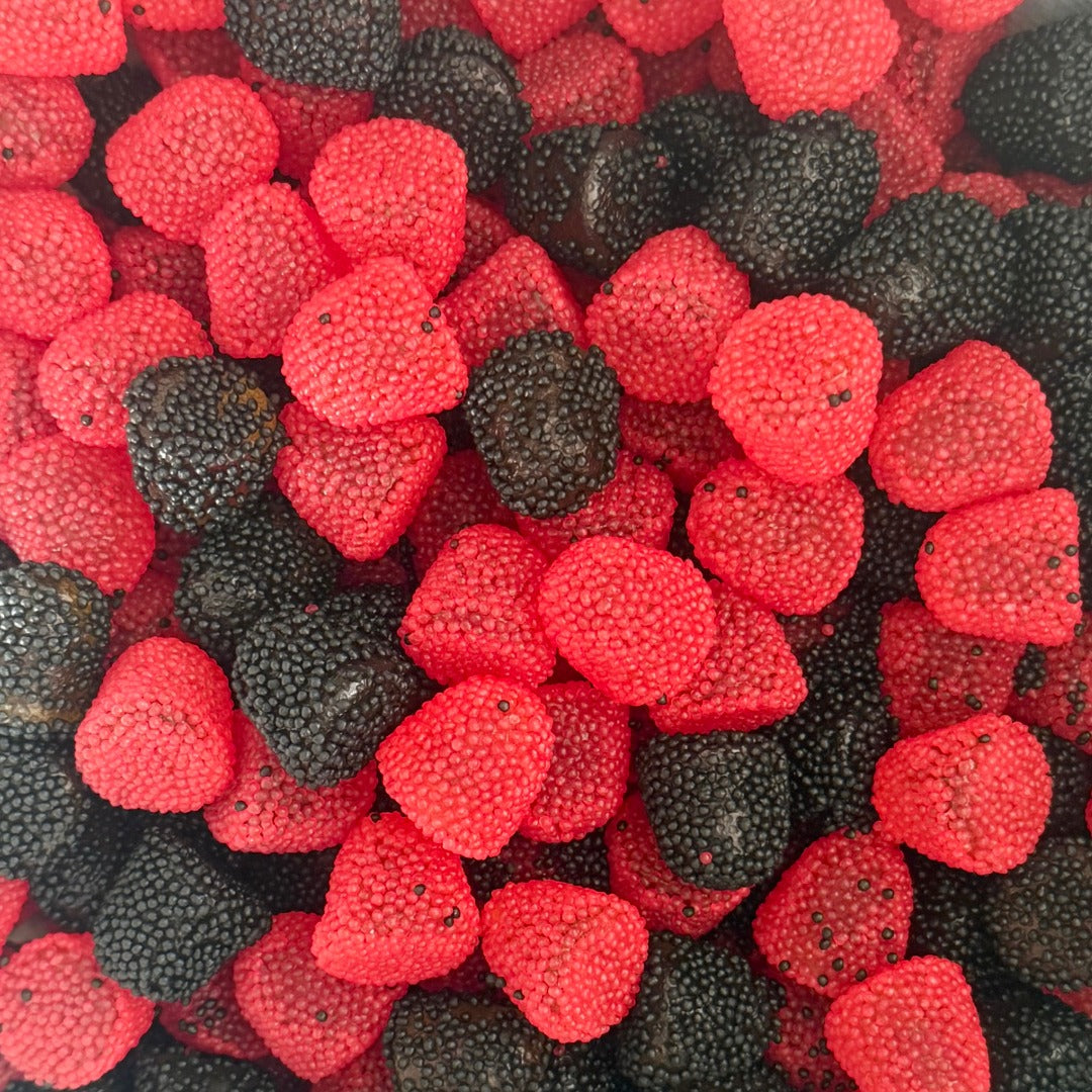 Red & Black Speckled Berries