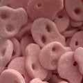 Lovalls Vegan Sour Strawberry Pinky Skulls
