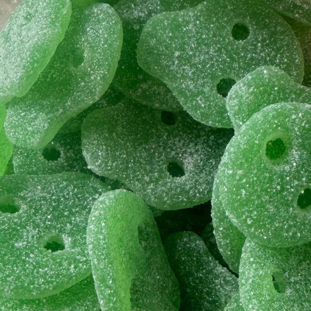 Swedish Sour Lime Skulls