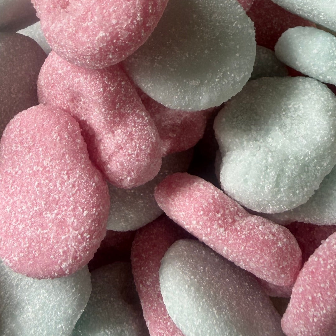 Sour Bubblegum Foam Skulls